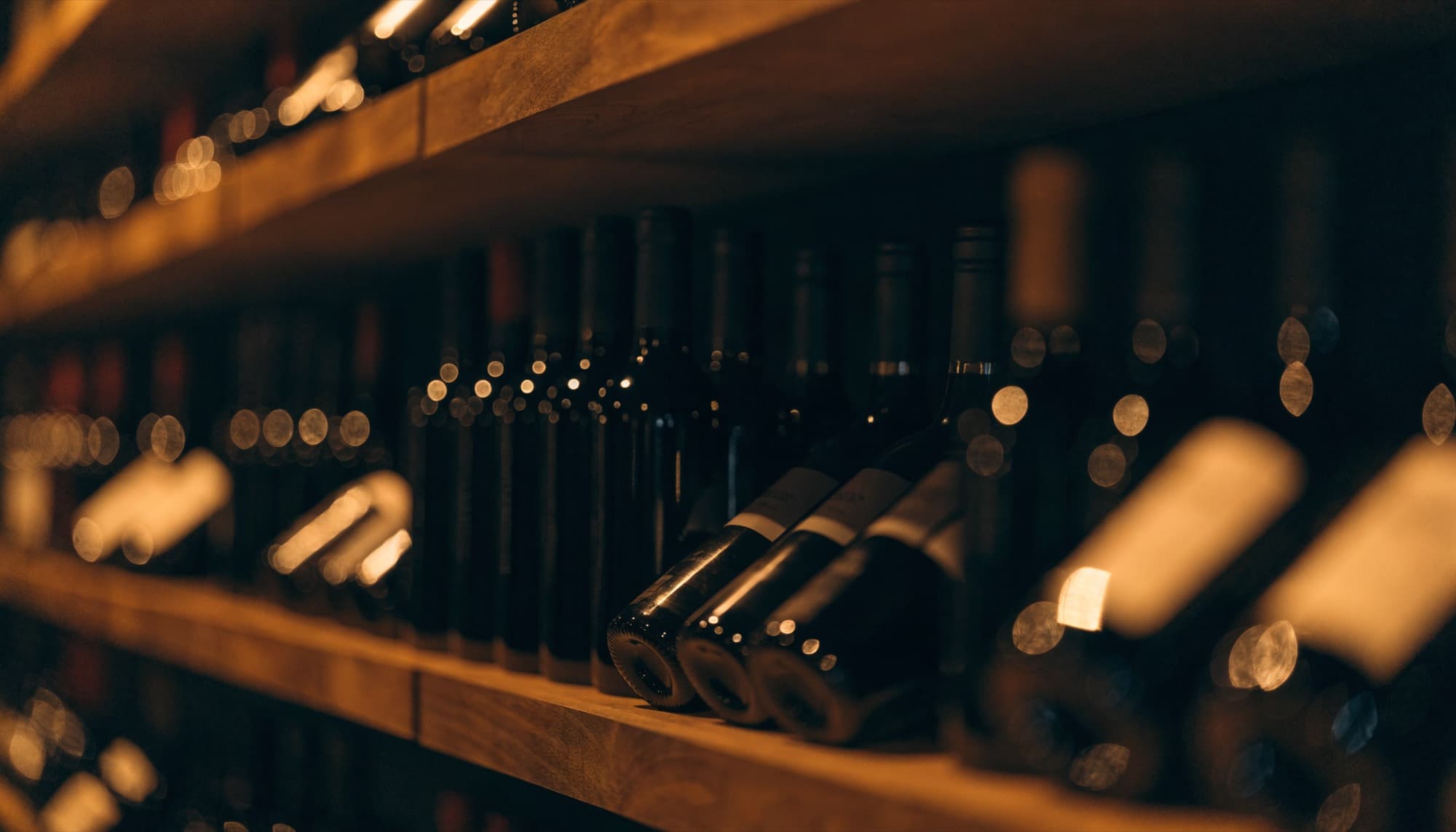 Tasty's boutique wine wall at a wine dinner event in Gastonia